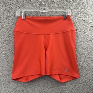Alo Yoga 5" Airlift Energy Shorts Bike Athletic Athleisure Candy Red Women Large